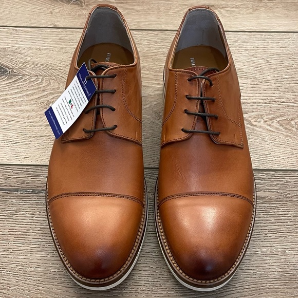 NEW Italia Difference Leather Oxford Shoes - Picture 1 of 13